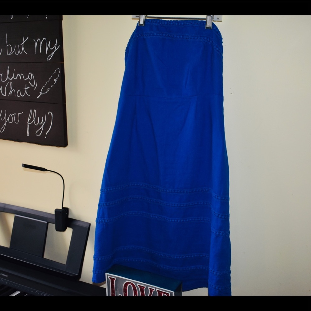 Strapless sundress